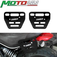 MOTO4U 1 Pair Motorcycles Side Luggage Support Saddle Bags Mounting Brackets For Ducati Scrambler