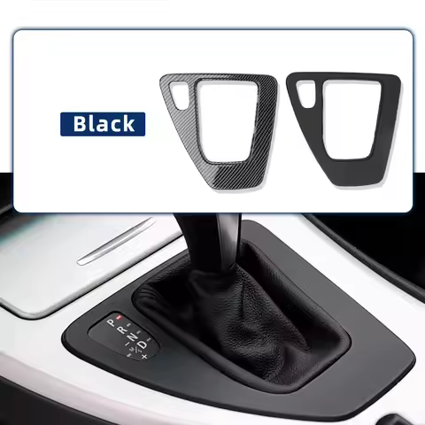 Car Shift Lever Bezel Trim Gear Selector Switch Shifter Cover For BMW 3 Series E90 E92 F35