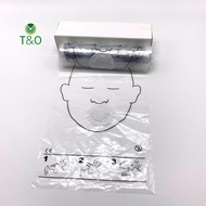 T&O 36Pcs/Roll CPR Resuscitator Mask CPR Face Shield For CPR Training First Aid Kit