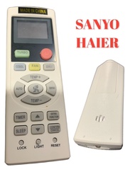 Remote AIR SANYO หรือ HAIER รีโมแอร์ รวมรุ่น ซันโย ราคาประหยัด ใช้งานดี [ 1 อัน ]