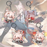 GANTUNGAN Honkai Star Rail Jiaoqiu Keychain - HSR - Anime Keychain - Key Chain Keychain - Souvenir