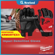 Milwaukee Glove / Impact Demolition Gloves / ARMORTEX@  / S &amp; M Size (48-22-8750 &amp; 48-22-8751)