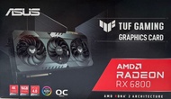 VGA (การ์ดจอ) ASUS TUF RX 6800 O16G GAMING - 16GB GDDR6  มือสอง ประกันไทย