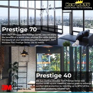 New Kaca Film 3M Prestige 40 / 70 Khusus Untuk Gedung / Rumah / Kantor