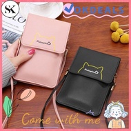 SK Shoulder Bags Cell-phone Soft Simple Cross-body