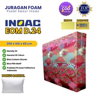 ( 200 x 160 x 40 ) Kasur Busa Inoac No 2 Tebal 40 cm Garasi 20 Tahun