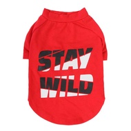 PETSINN T-Shirt - Stay Wild (Red) (Large) (35cm)