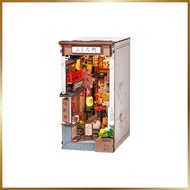 【Direct from Japan】
ROBOTIME 3D Wooden Puzzle Book Nook Kit - Japanese Style Izakaya Miniature House
