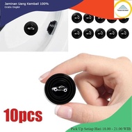 TO - OTO HEYJUDE Silicone Car Door Damper Anti-Shock Impact Sound 10 PCS - HJ-3CM