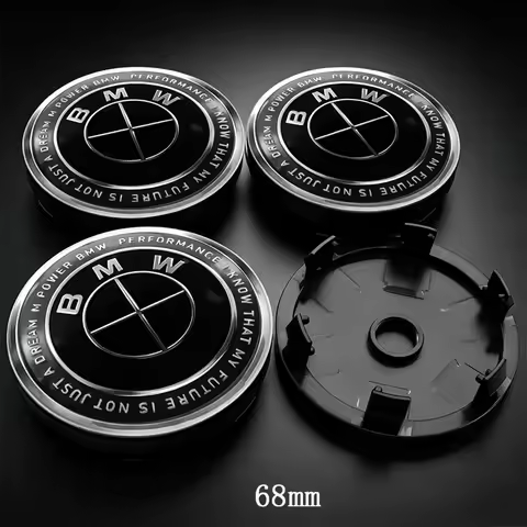 4Pcs 56mm-68mm Car Wheel Center Hup Caps Wheel Cover Accessories For BMW 1 2 3 4 5 6 7 Series E36 E3
