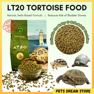 LT20 Natural Tortoise Food 1kg Taiwan brand陆龟天然草本龟粮 Plant Herb Formula Tortoise Vitamin D3 Probiotic