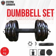 Dumbbell Set Package 15kg /Dumbell/Dumbell/Dumbel/Dambel/Barbell