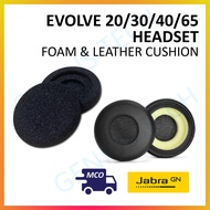 Jabra Foam/Leather Ear Cushions for Evolve 20/30/40/65 Headset