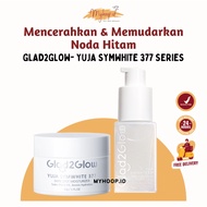 Glad2Glow Yuja Symwhite 377 Dark Spot Serum Moisturizer Moisturizer Treatment to Brighten Fade Acne 