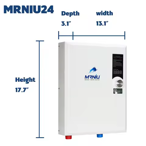 MR.NIU 24Kw high power electric shower head Instant tankless water heaters sell to usa for bathroom 