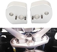 Aluminum Motorcycle Handle Bar Riser 25mm Handlebar Riser Clamp Mount for Yamaha FJR1300 FJR 1300 20
