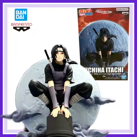 Brand New Authentic and Unsealed Bandai Banpresto Naruto Shippuden Memorable Saga Uchiha Itachi 13Cm