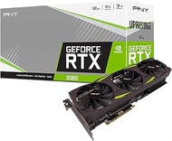 PNY GeForce RTX 3080 12GB XLR8 Gaming Epic-X RGB Uprising Triple Fan Graphic Card LHR, VCG308012LTFM