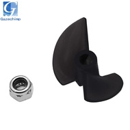 [Gazechimp] 1 Piece FT011-10 3 Propeller Replacement Parts For FT011 RC Boat 1pc Black