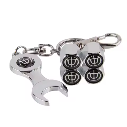 Car Accessories Auto Cars Wheel Tire Valve Stems Caps Mini Keychain for Brilliance V3 V5 H530 H230 H