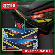 Aprilia SR-GT200 Sidepad Stickers Aprilia SR-GT200 Resin Body Stickers (proaccmotor)