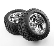 CEN Racing Ckr0506 American Force Legend SS8 Plastic Wheels M/T Tires, Pre-Glued (2PCS)