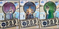 全新未開正版 megahouse POP one piece 海賊王Figure : 火拳艾斯， 薇薇公主， 古依娜