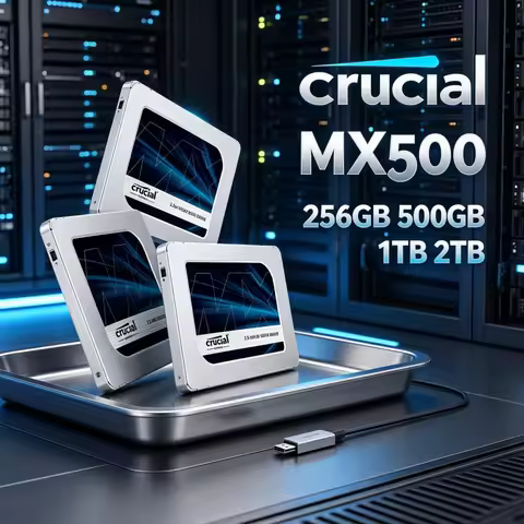 Hot Sale Crucial MX500 SSD 256GB 500GB 1TB 2TB 3D NAND SATA 2.5-inch High Speed Internal Solid State