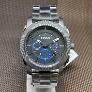[TimeYourTime] Fossil FS4931 Machine Chronograph Smoke Stainless Steel Date Analog Men's Watch