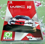 (缺貨中) Switch NS 世界越野冠軍賽 10 中文版 WRC 10 世界拉力錦標賽