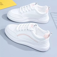 Sneakers Putih Platform Tinggi Korean Style Ufline Sepatu Sneakers Fashion Wanita Terbaru 2022 Semi 