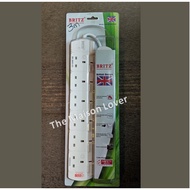 Britz Extension Socket Multi Plug Safety  Surge Protector 3 Meter 3m 2Way 3Way 4Way 5Way 6Way TML