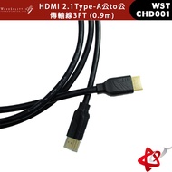 WaveSplitter HDMI 2.1 Type-A Male to Transmission Cable 6FT 0.9m/1.8m/3m