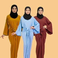 Muslimah Jubah Dress Pario Kaftan KAFTAN PARIO READY STOCk (free size)