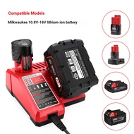 Suitable for Milwaukee Milwaukee M12-18FC Fast Combination Charger M12 Charger M18 Charger