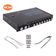 7 Band Car Equalizer Audio EQ Tuning Crossover Amplifier Parametric Car Preamplifier Audio Equalizer