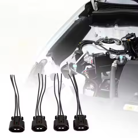 4Pcs Ignition Coil Connector 1832A016 for Mitsubishi Outlander 3.0 Lancer 2.0 2.4 Auto Replacement P