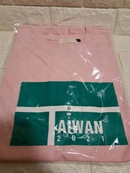 [麒麟配] 全新奧運世界冠軍紀念服 TAWIAN 奧運金牌 決勝點 短T 短袖 羽球 紀念衣 台灣 雙麟組合 粉紅控 羽毛球 2021年東京奧運 王齊麟＆李洋 中華民國 運動服
