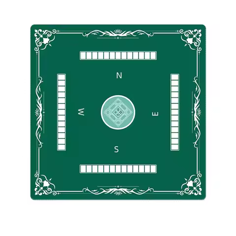 Thicken Mahjong Table Mat Mahjong Cloth Board Mahjong Game Table Cover Mahjong Accessories Tableclot