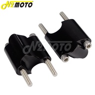 【Sleek】 For Harley Sportster XL1200X XL 1200 48 CNC Aluminum 2 Rise Handlebar Riser 1 Bar Heighten B