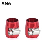 Klem Clamp Hex End Finisher Selang Bakar Fitting Aluminum AN4 AN6 AN8 AN12