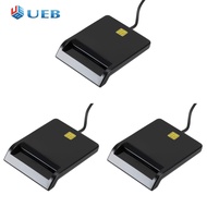 เครื่องอ่าน USB สมาร์ทการ์ด DNIE ATM CAC IC ID เครื่องอ่านซิมการ์ดสำหรับ Windows Linux