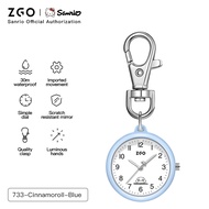 ZGO Sanrio Cinnamoroll Pocket Watch Womens Nurse Watch Chest Watch Pocket Watch Exam Dedicated Hello