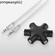 JERON Audio Cable Splitter for Tablet MP3 MP4 Headphone Port 3.5 Jack 3.5mm Share Adapter