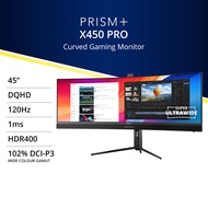 PRISM+ X450 PRO | 45" Super Ultrawide | 120Hz 1ms | HDR 400 | Dual QHD Resolution | Gaming Monitor