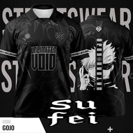 2024 Jujutsu Kaisen new design Baju Tshirt Lelaki Thailand Viral JERSEY LYCRA SUBLIMATION jersey cus