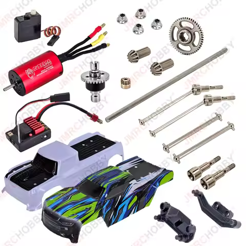 Original Replacement Spare Parts Brushless Motor ESC Servo Metal Gears CVD Accessories For S909Pro,S