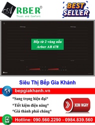 [HCM]Bếp từ đôi Arber AB 678 bếp từ bếp điện từ bếp từ đôi bếp điện từ đôi bếp từ giá rẻ bếp điện từ