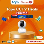 [ Watch Live & Grab Deal ] TP-Link Tapo C200C 1080P Indoor Pan/Tilt WiFi CCTV Two Way Audio 360 Degr