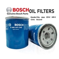 BOSCH OIL FILTERS 0986AF0349 - HONDA CITY/JAZZ/CRV/HRV/ACCORD